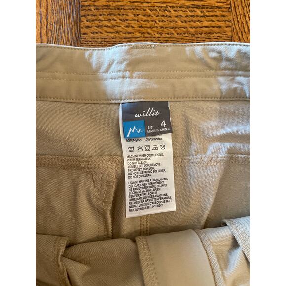 WILLIT UPF 50 sun protection pants size 4 - Picture 4 of 6